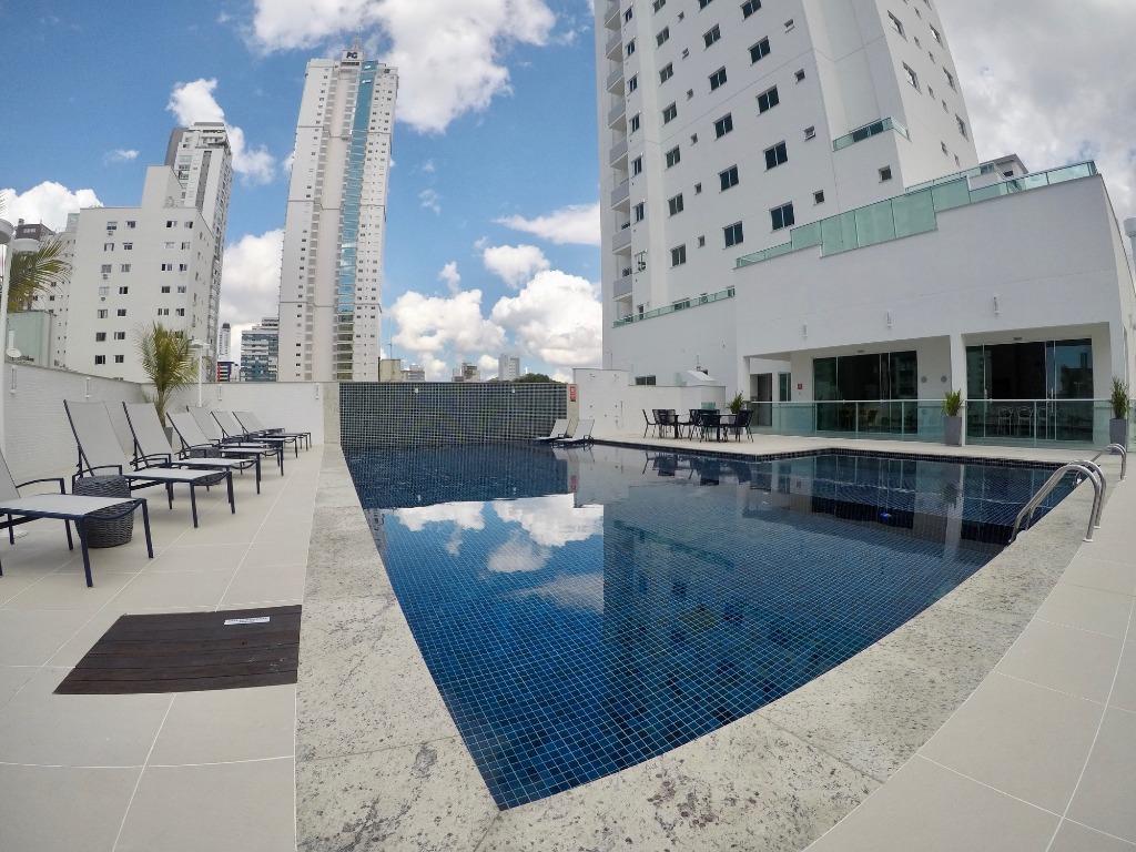 Apartamento novo, vista Mar, com 2 suítes + 2 demis + 2 vagas, área de lazer Completa!!